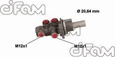 Cifam 202-887 - Головний гальмівний циліндр autozip.com.ua