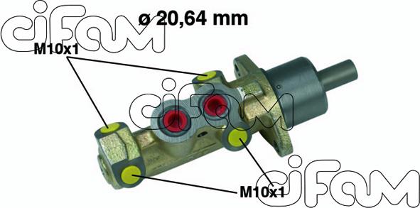 Cifam 202-232 - Головний гальмівний циліндр autozip.com.ua