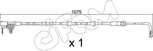 Cifam SU.390 - Сигналізатор, знос гальмівних колодок autozip.com.ua