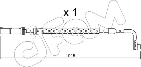 Cifam SU.221 - Сигналізатор, знос гальмівних колодок autozip.com.ua