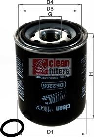 Clean Filters DE2205 - Патрон осушувача повітря, пневматична система autozip.com.ua