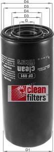 Clean Filters DF 891 - Масляний фільтр autozip.com.ua