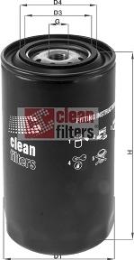 Clean Filters DN 258 - Паливний фільтр autozip.com.ua