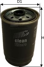 Clean Filters DN2703 - Паливний фільтр autozip.com.ua