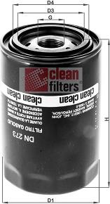 Clean Filters DN 273 - Паливний фільтр autozip.com.ua