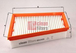 Clean Filters MA3456 - Повітряний фільтр autozip.com.ua