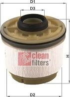 Clean Filters MG1667 - Паливний фільтр autozip.com.ua