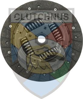 Clutchnus SMR204 - Диск зчеплення autozip.com.ua