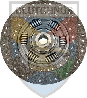 Clutchnus SMU43 - Диск зчеплення autozip.com.ua