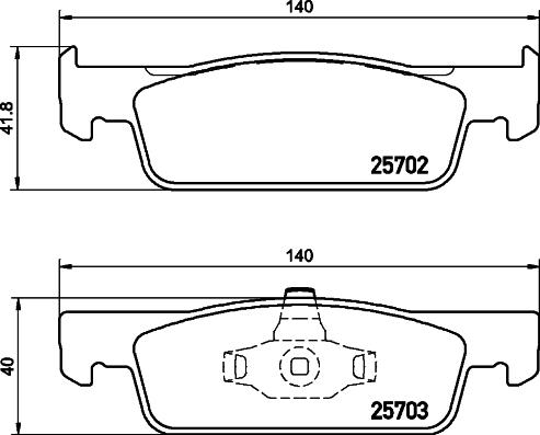 Cobreq N-457 - Гальмівні колодки, дискові гальма autozip.com.ua