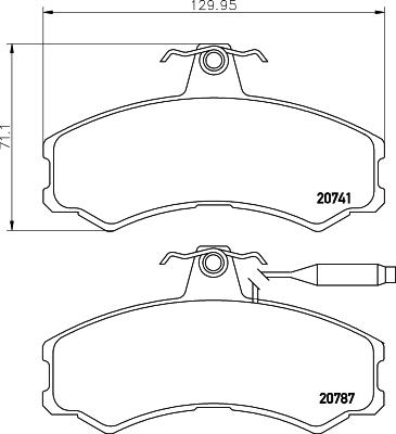 Cobreq N-560 - Гальмівні колодки, дискові гальма autozip.com.ua