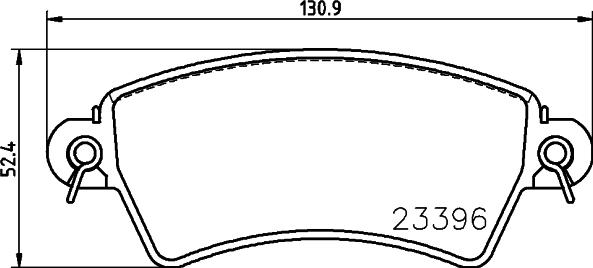 Cobreq N-1165 - Гальмівні колодки, дискові гальма autozip.com.ua