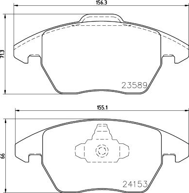 Cobreq N-1175 - Гальмівні колодки, дискові гальма autozip.com.ua