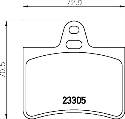 Cobreq N-1170 - Гальмівні колодки, дискові гальма autozip.com.ua