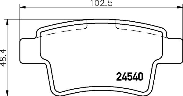 Cobreq N-1178 - Гальмівні колодки, дискові гальма autozip.com.ua