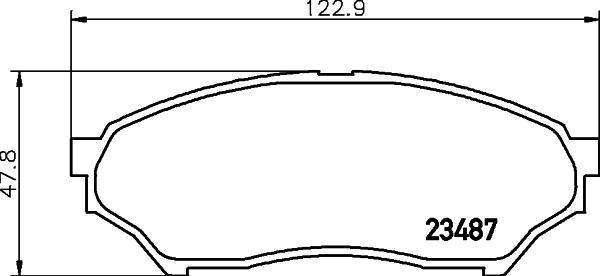 Cobreq N-1359 - Гальмівні колодки, дискові гальма autozip.com.ua