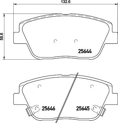 Cobreq N-1203 - Гальмівні колодки, дискові гальма autozip.com.ua