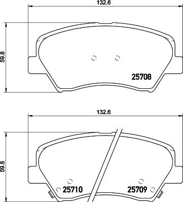 Cobreq N-1272 - Гальмівні колодки, дискові гальма autozip.com.ua