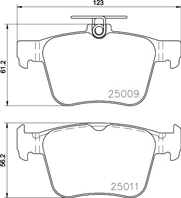 Cobreq N-2000 - Гальмівні колодки, дискові гальма autozip.com.ua