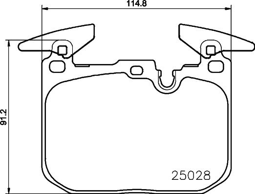 Cobreq N-2081 - Гальмівні колодки, дискові гальма autozip.com.ua