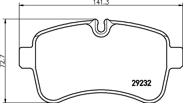 Cobreq N-740 - Гальмівні колодки, дискові гальма autozip.com.ua