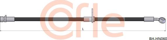Cofle 92.BH.HN060 - Гальмівний шланг autozip.com.ua