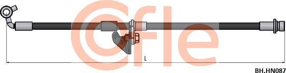 Cofle 92.BH.HN087 - Гальмівний шланг autozip.com.ua