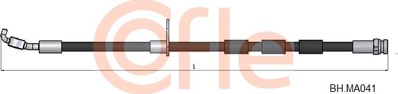 Cofle 92.BH.MA041 - Гальмівний шланг autozip.com.ua