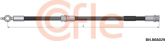 Cofle 92.BH.MA029 - Гальмівний шланг autozip.com.ua