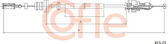 Cofle 413.23 - Тросик газу autozip.com.ua