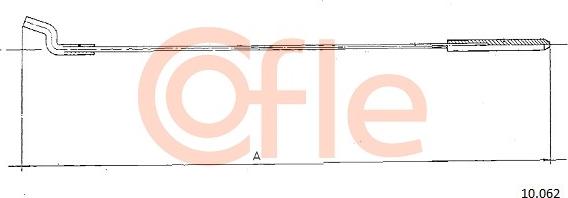 Cofle 10.062 - Тросик газу autozip.com.ua