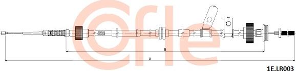 Cofle 1E.LR003 - Трос, гальмівна система autozip.com.ua