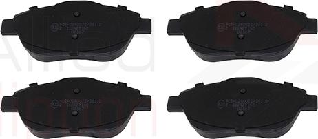 ALLIED NIPPON ADB02367 - Гальмівні колодки, дискові гальма autozip.com.ua