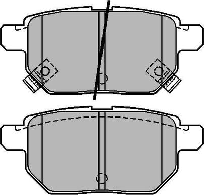 ACDelco 19374437 - Гальмівні колодки, дискові гальма autozip.com.ua