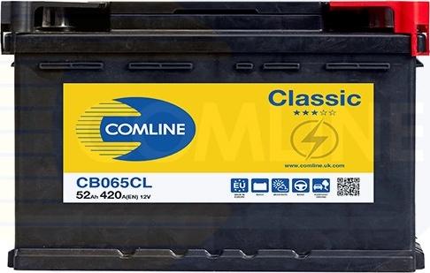 Comline CB065CL - Стартерна акумуляторна батарея, АКБ autozip.com.ua