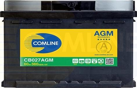 Comline CB027AGM - Стартерна акумуляторна батарея, АКБ autozip.com.ua