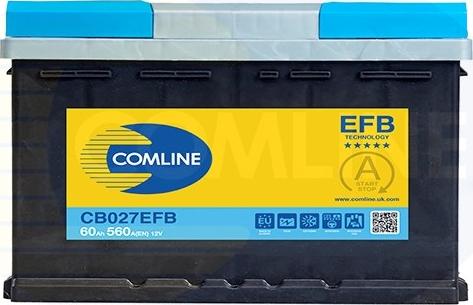 Comline CB027EFB - Стартерна акумуляторна батарея, АКБ autozip.com.ua
