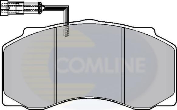 Comline CBP9027 - Гальмівні колодки, дискові гальма autozip.com.ua
