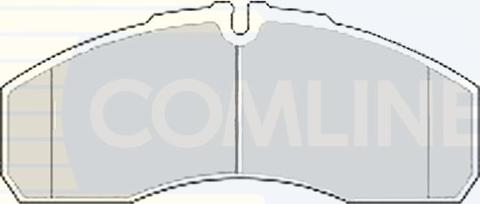 Comline CBP01173 - Гальмівні колодки, дискові гальма autozip.com.ua