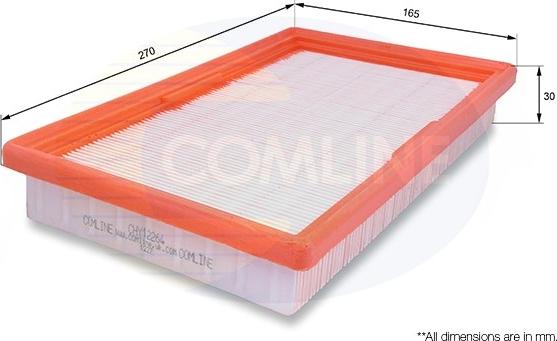 Comline CHY12264 - Повітряний фільтр autozip.com.ua