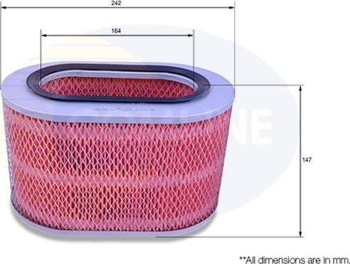 Comline CMB12328 - Повітряний фільтр autozip.com.ua