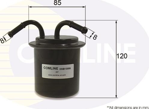 Comline CSB13006 - Паливний фільтр autozip.com.ua