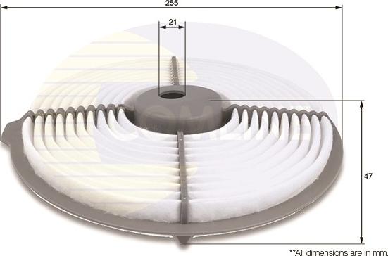 Comline CTY12157 - Повітряний фільтр autozip.com.ua