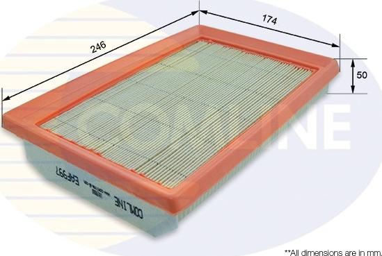 Comline EAF997 - Повітряний фільтр autozip.com.ua