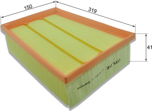 Comline EAF974 - Повітряний фільтр autozip.com.ua