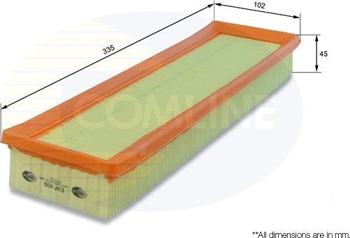 Comline EAF498 - Повітряний фільтр autozip.com.ua