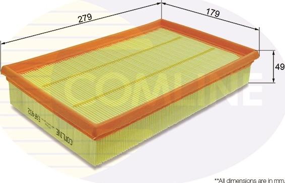 Comline EAF402 - Повітряний фільтр autozip.com.ua