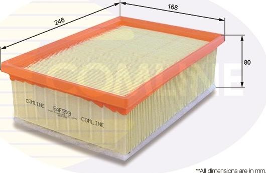 Comline EAF593 - Повітряний фільтр autozip.com.ua