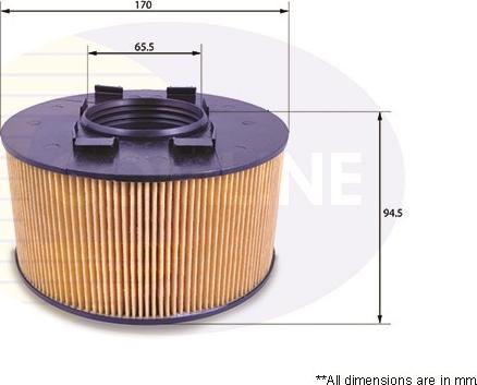 Comline EAF510 - Повітряний фільтр autozip.com.ua