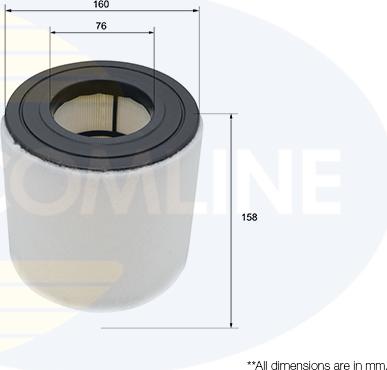 Comline EAF1092 - Повітряний фільтр autozip.com.ua